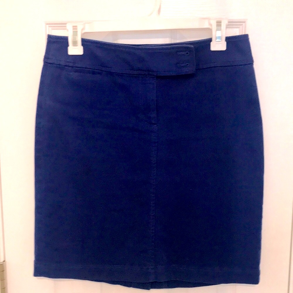 Talbots royal blue skirt